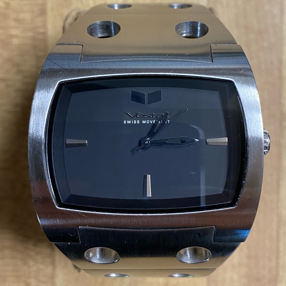 Vestal Destroyer Silver Watch